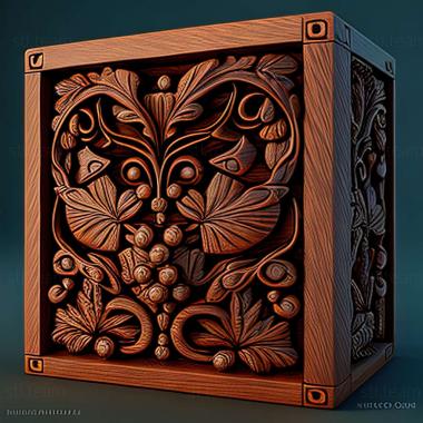 3D model Musaic Box game (STL)